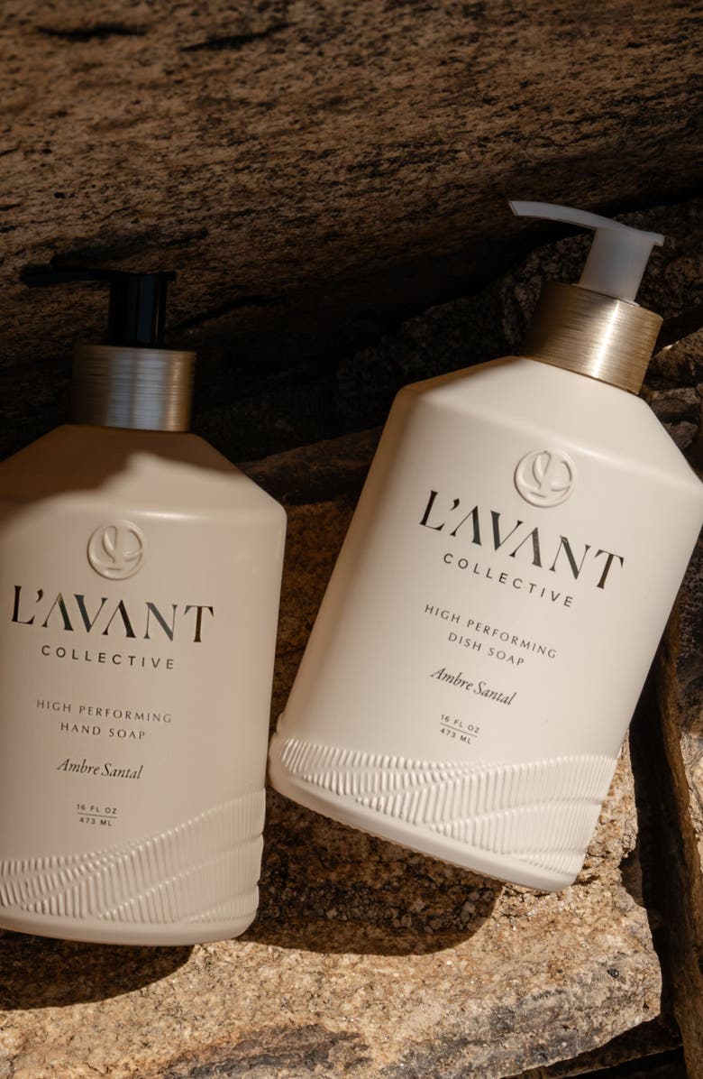 L'AVANT Collective Ambre Santal High Performing Dish Soap, Alternate, color, Cream