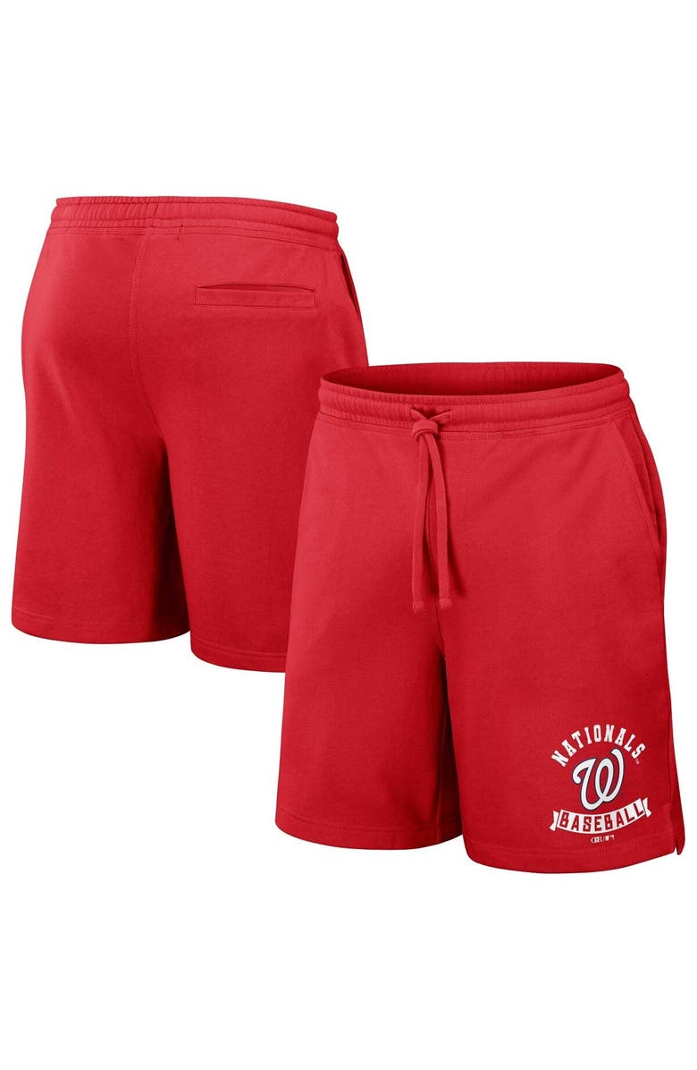 Darius Rucker Collection by Fanatics Men's Darius Rucker Collection by Fanatics Red Washington Nationals Team Color Shorts, Main, color, Red