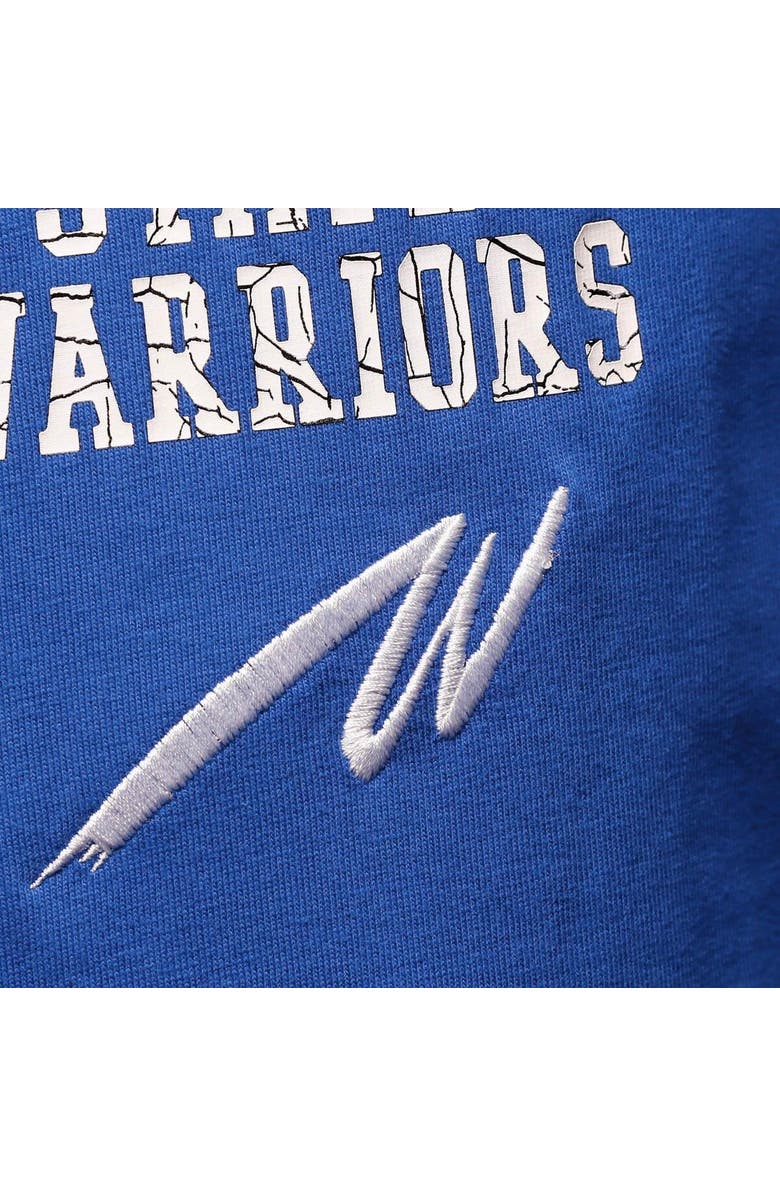 Nike Men's Nike Royal Golden State Warriors 2021/22 Classic Edition Warriors Origins Courtside T-Shirt, Alternate, color, 