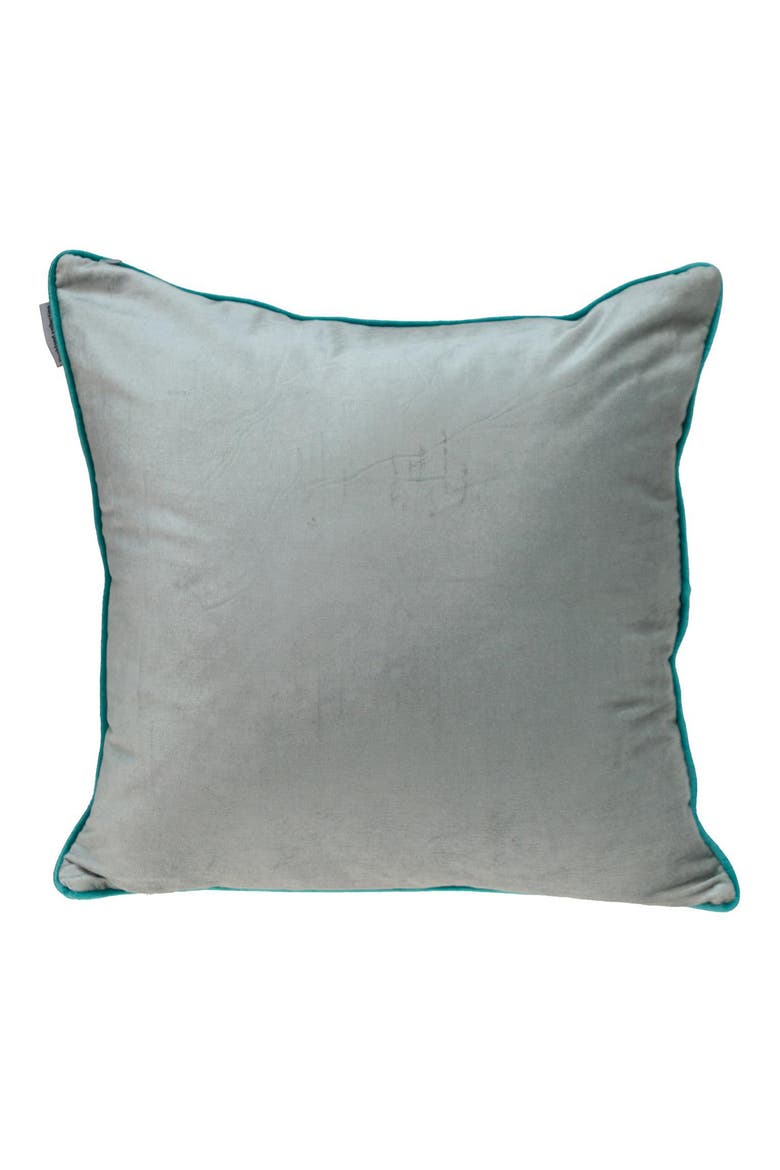 Khole Transitional Grey Throw Pillow, Main, color, MULTICOLOR