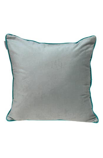 Parkland Collection Khole Transitional Grey Throw Pillow In Multi