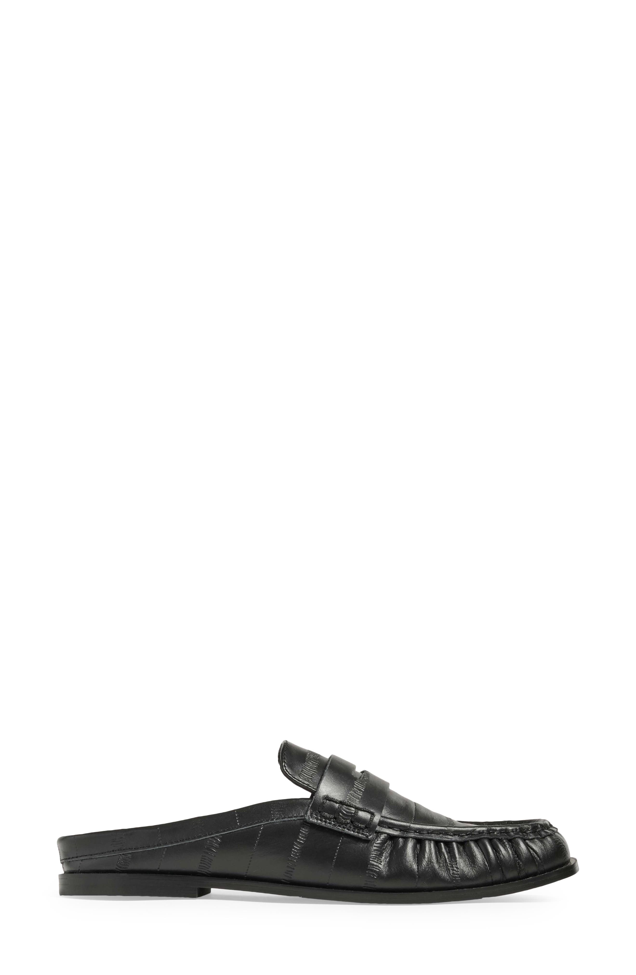 Camden Loafer Mule, Alternate, color, BLACK