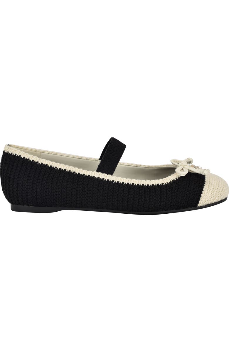 GUESS Maysa Mary Jane Cap Toe Flat, Alternate, color, Black