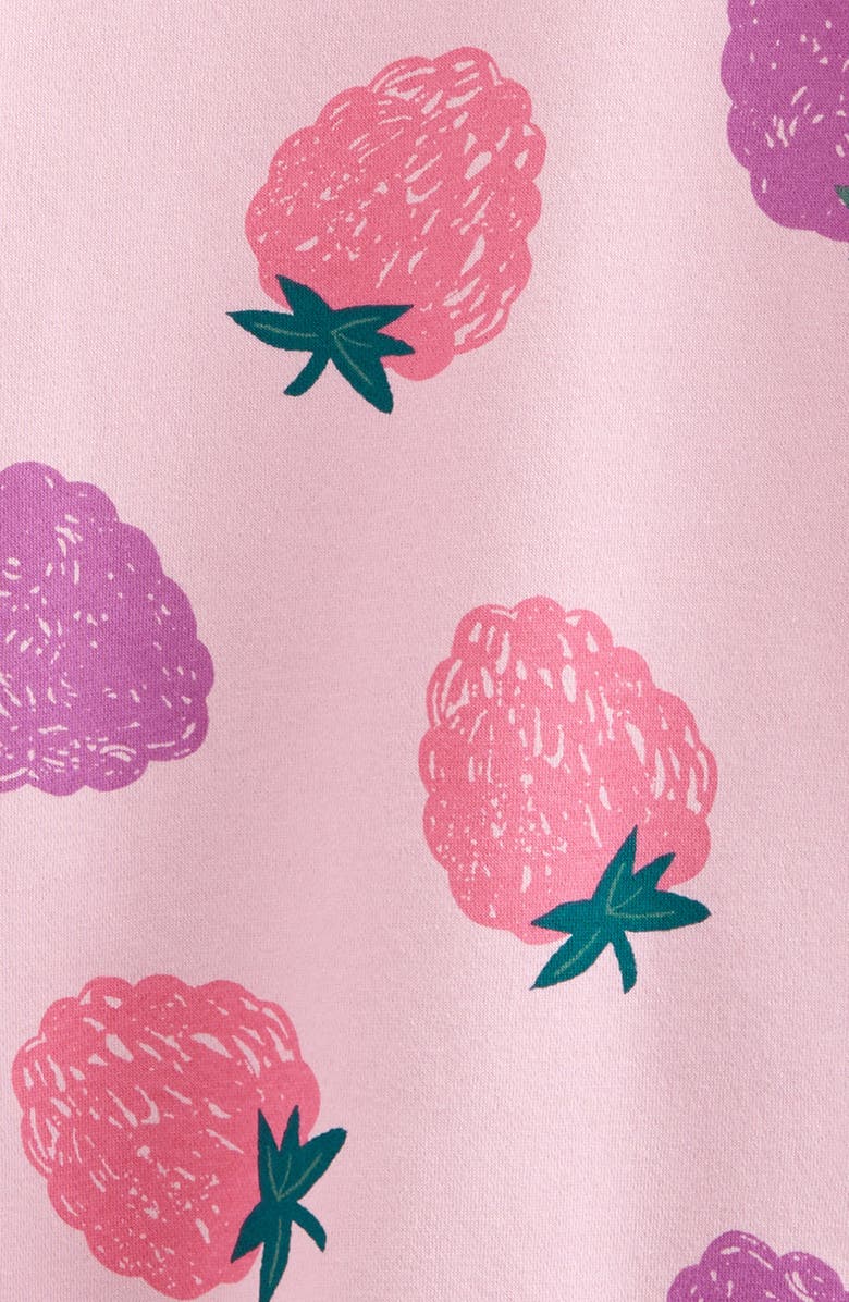 Tucker + Tate Kids' Print Cotton Sweatshirt Dress, Alternate, color, Pink Lavender Berry Toss