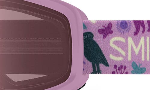 Smith Kids' Snowday Snow Goggles In Pink