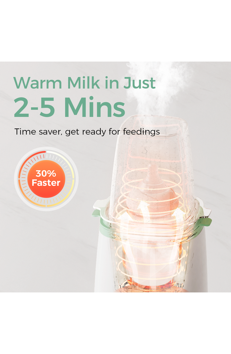 Momcozy Baby Bottle Warmer MW01, Alternate, color, White