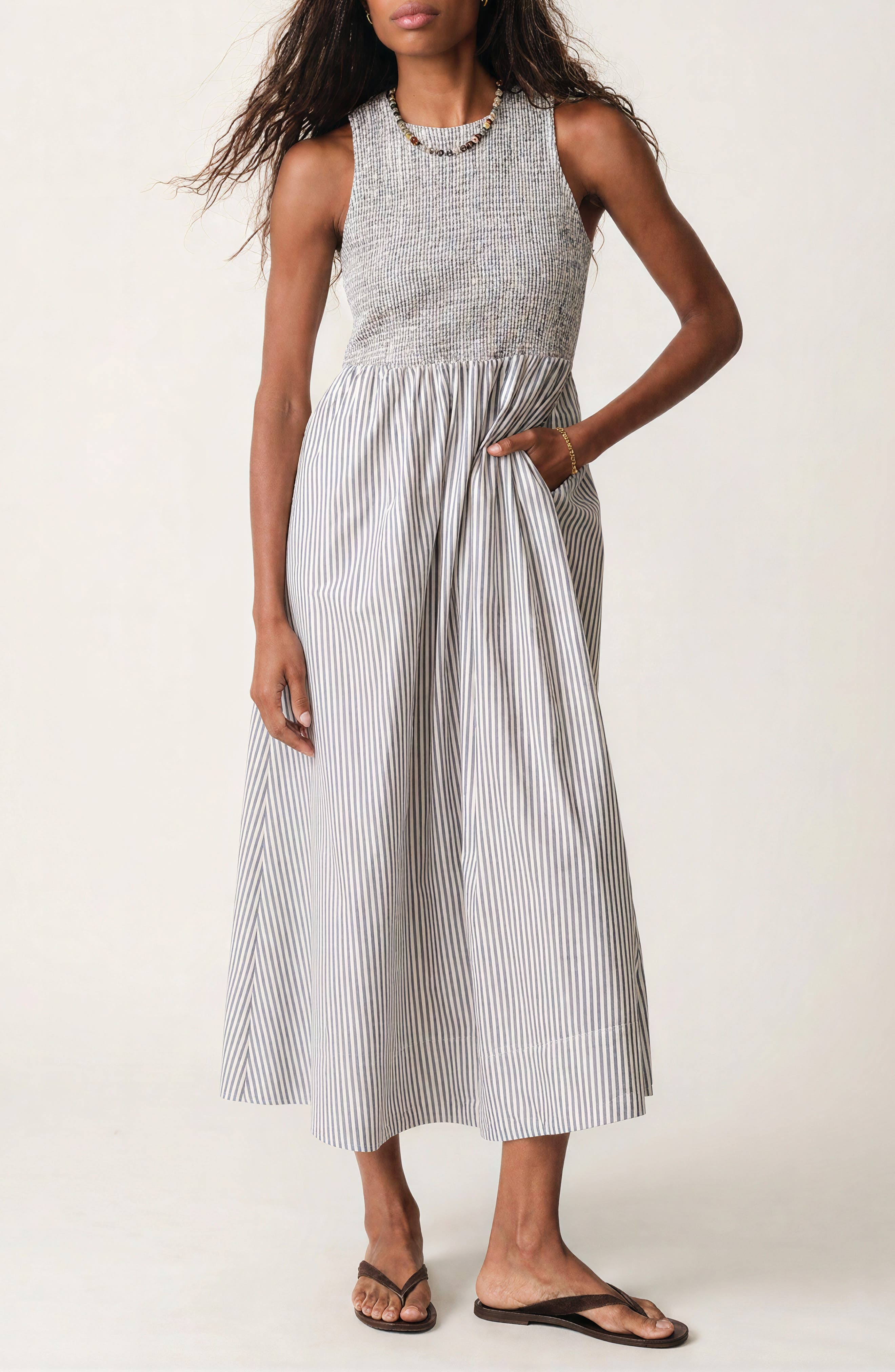 selected NAVY STRIPE