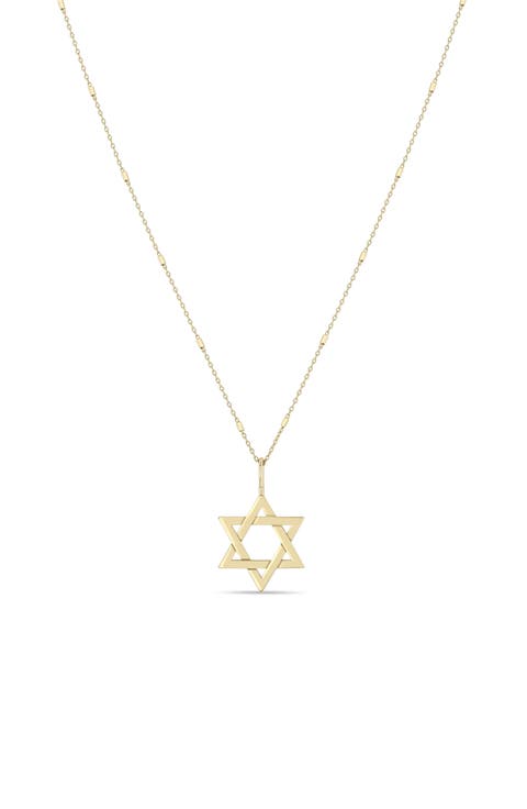 Star of David Pendant Necklace