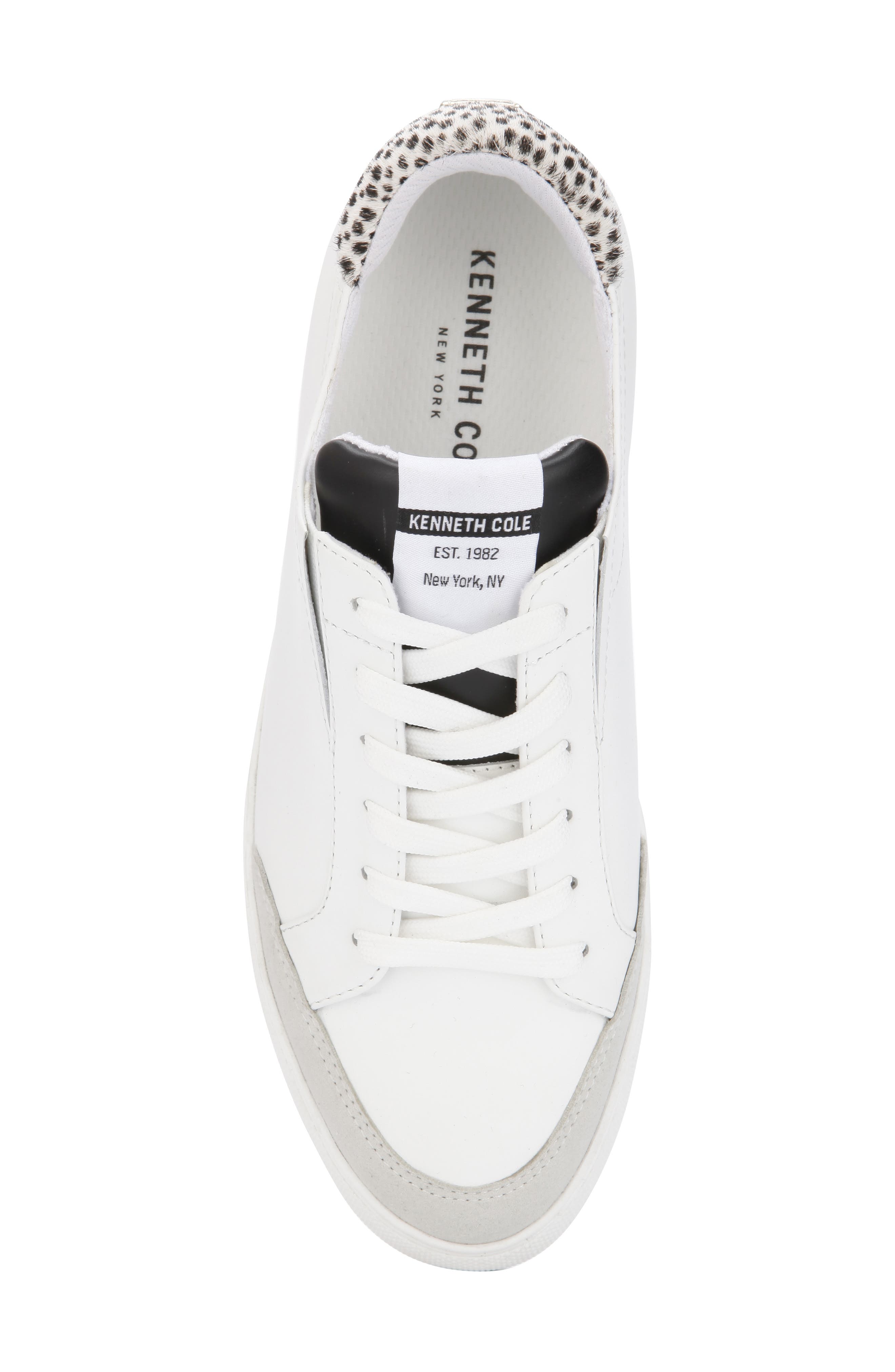 Kam Guard EO Sneaker, Alternate, color, WHITE/ BLACK/ GREY CALF HAIR