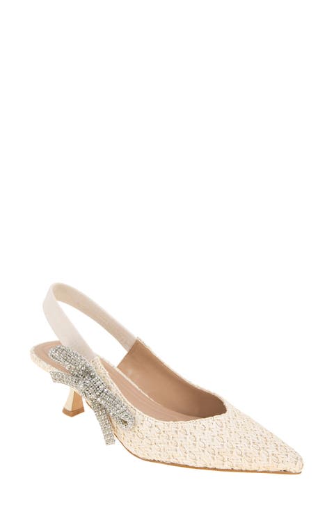 Kodari Slingback Kitten Heel Pump (Women)