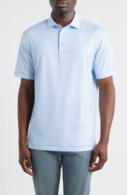 Peter Millar Medina Microprint Performance Jersey Polo