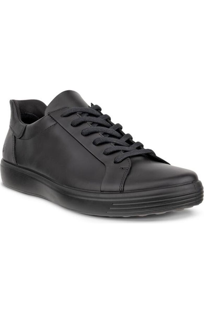 ECCO Soft 7 Sneaker, Main, color, Black/ Black