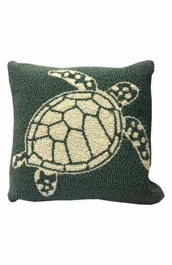 R16 HOME Turtle Indoor/Outdoor Throw Pillow