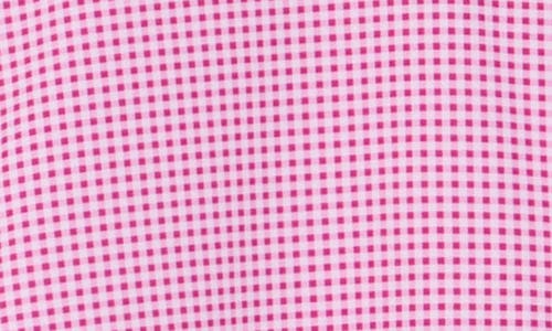Construct Mens Collar Recycled Polyester Button-down Shirt In Pink