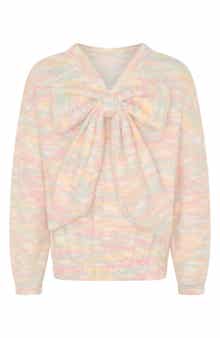 TINY TRIBE Kids' Bow Back Sweater
