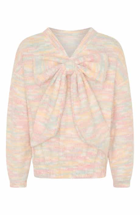 TINY TRIBE Kids' Bow Back Sweater