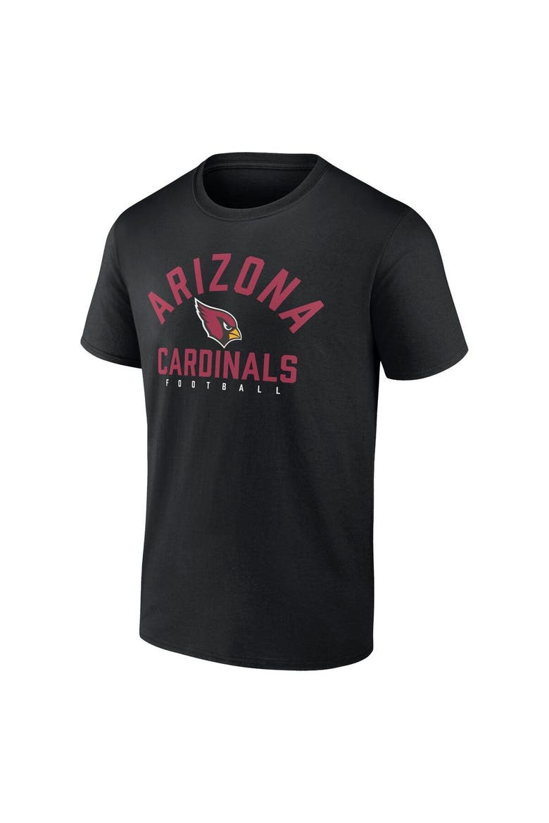 Men's Fanatics Branded Cardinal/Black Arizona Cardinals Player Pack T-Shirt Combo Set, Alternate, color, Cardinal