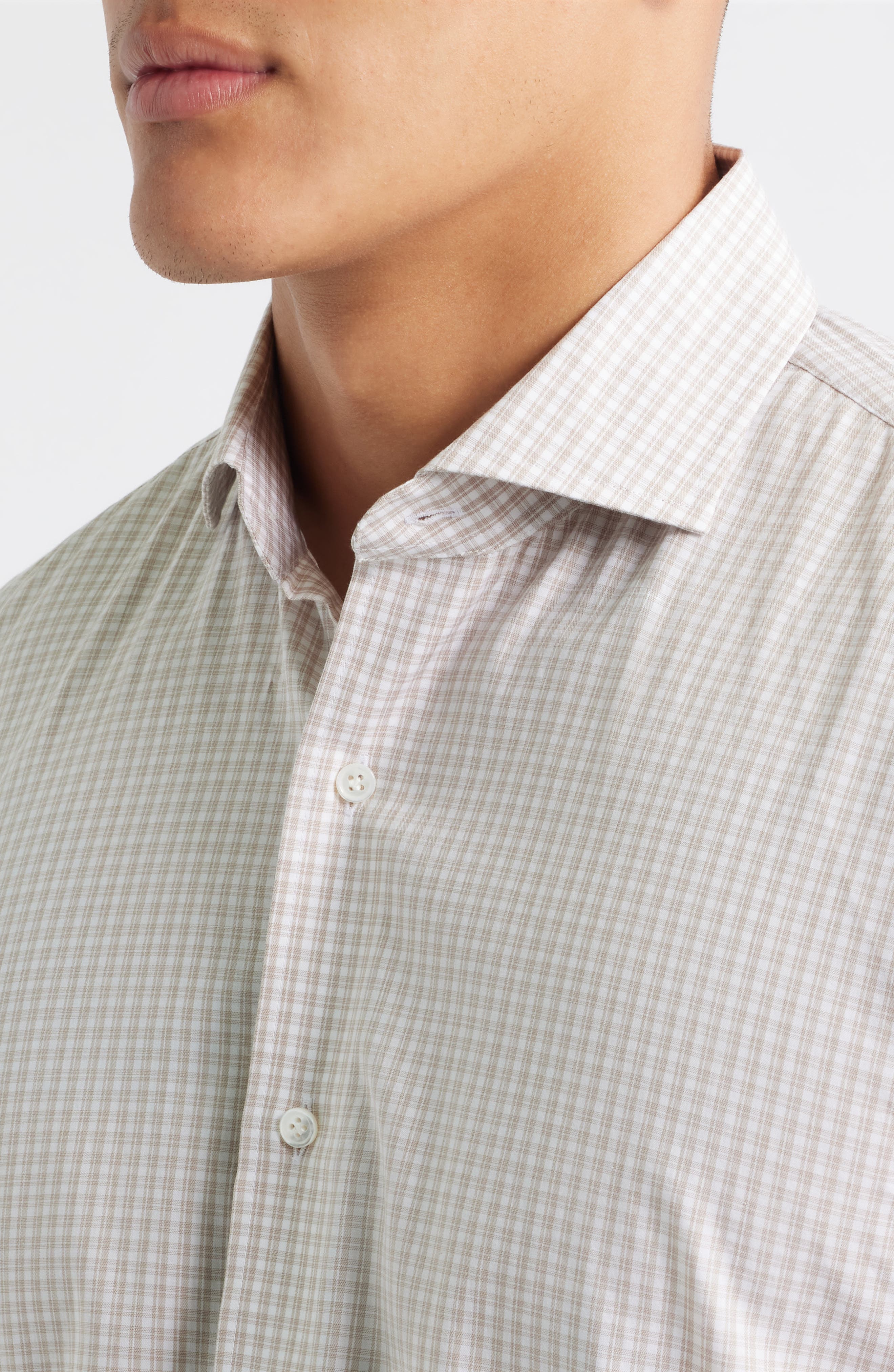 Crown Crafted Torino Flex Check Button-Up Shirt - image 2