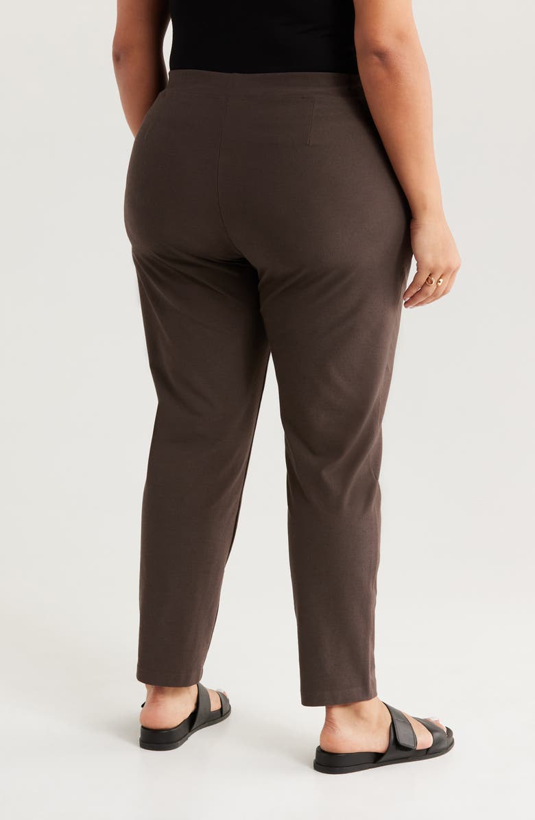 Eileen Fisher Slim Ankle Pants, Alternate, color, Wren