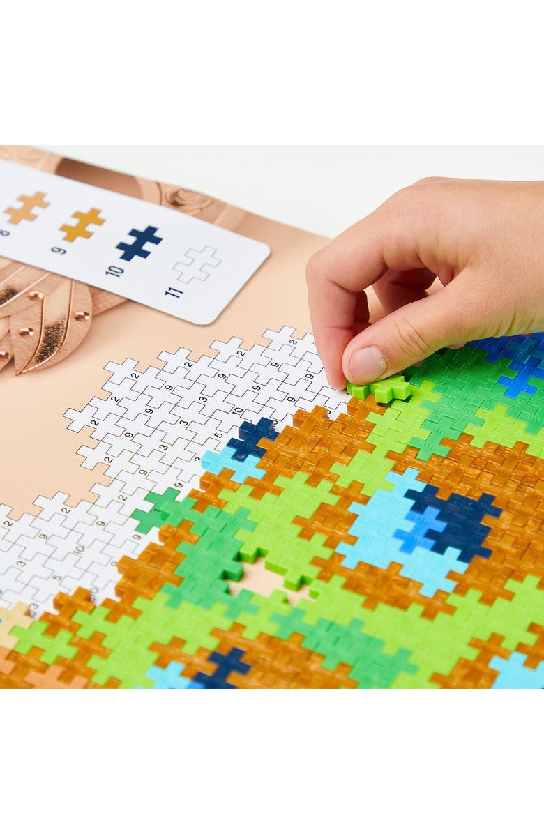 Plus-Plus USA 800-Piece Peacock Puzzle by Number, Alternate, color,