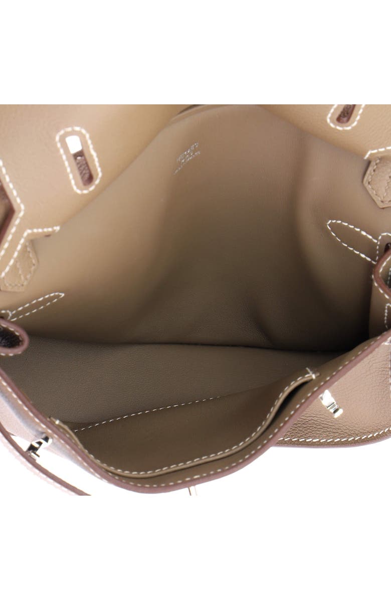 Pre-Owned Hermes Jypsiere Bag Evercolor Mini, Alternate, color, Etoupe