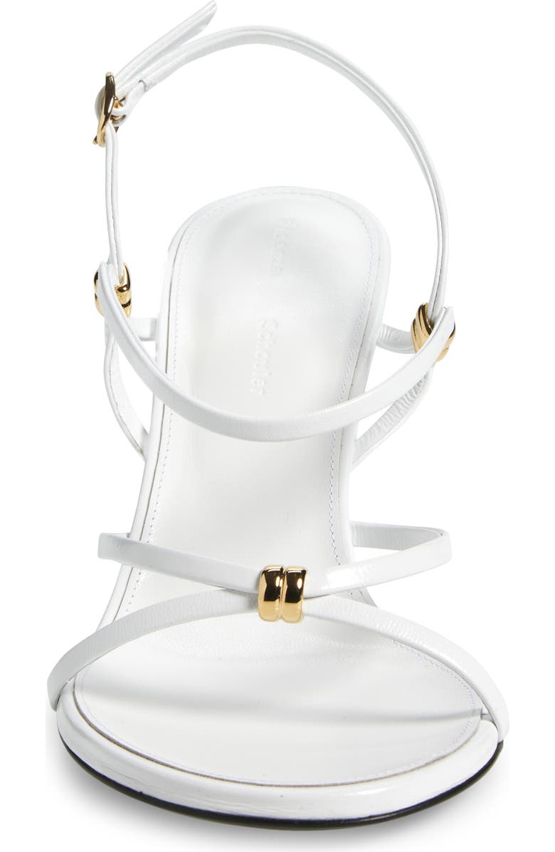 Proenza Schouler Coil Wedge Sandal, Alternate, color, White