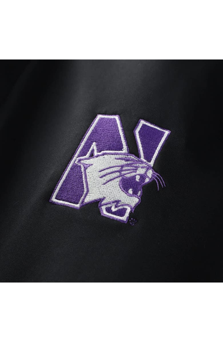 Under Armour Men's Under Armour Black Northwestern Wildcats T2 Green Special Game Quarter-Zip Pullover, Alternate, color, Black