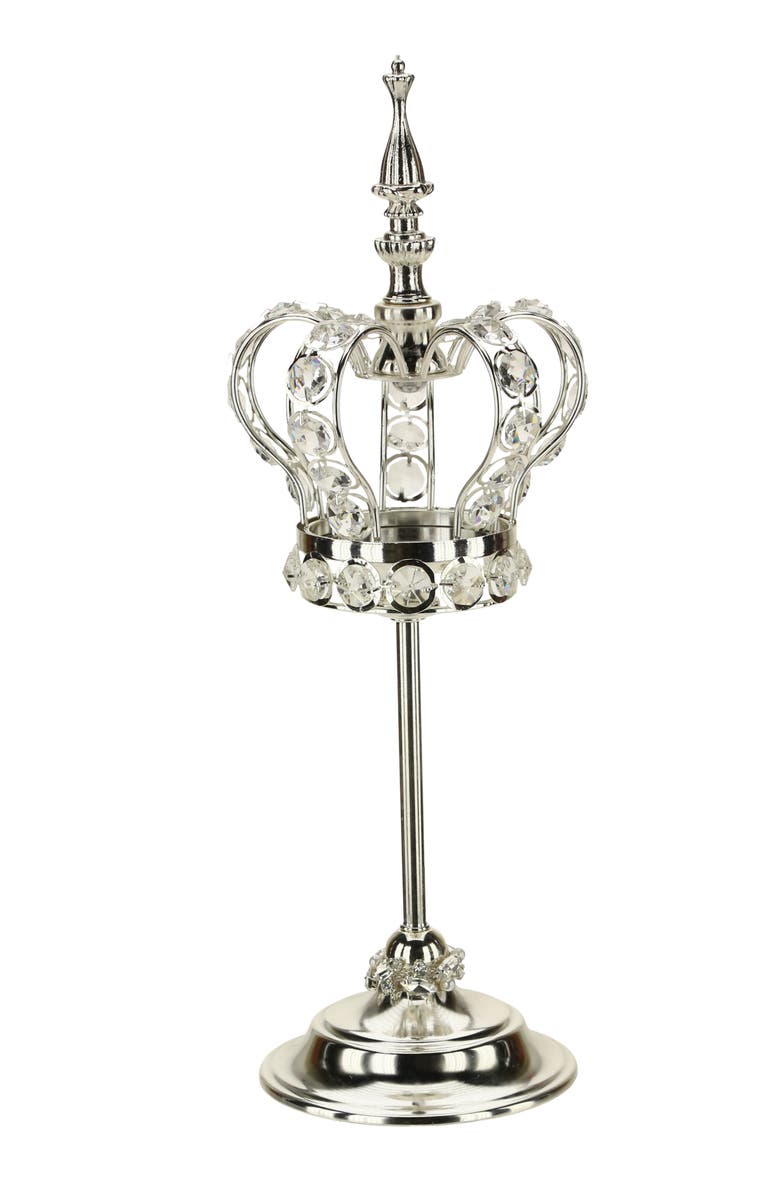 Mark Roberts Jeweled Pedestal  Crown, Small, Main, color, Silver
