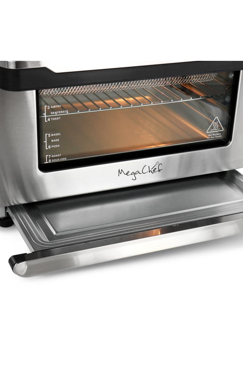 Multifunction Air Fryer Toaster Oven with 21 Presets, Alternate, color, Grey