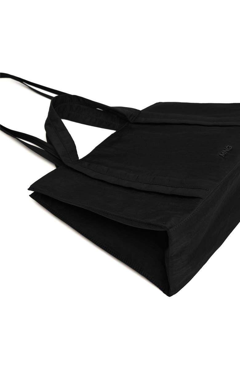 MANGO Logo Shopper Tote, Alternate, color,