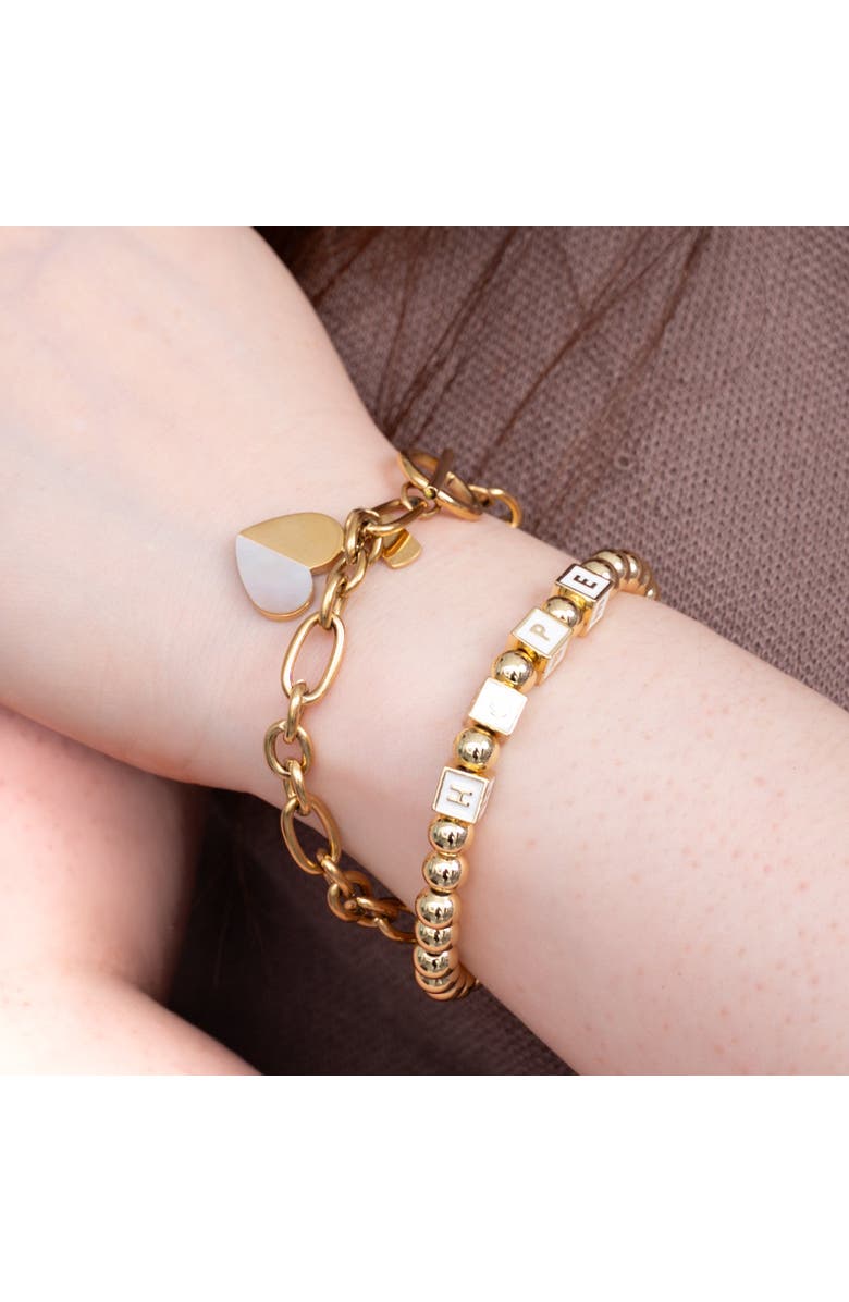 Starfish Project Give Hope Bracelet in Gold, Alternate, color, Gold