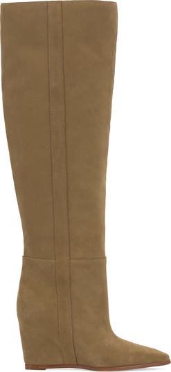 Tiasie Over the Knee Wedge Boot