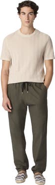 Missoni Cotton Canvas Trousers With Zigzag Insert