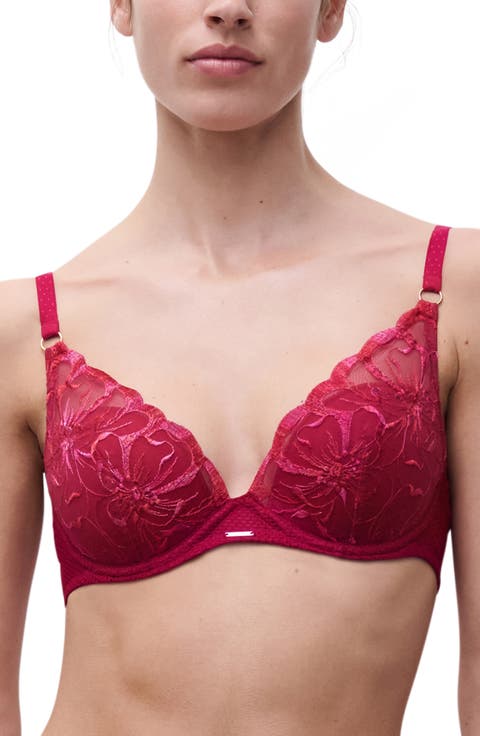 Fleurs Underwire Plunge Bra