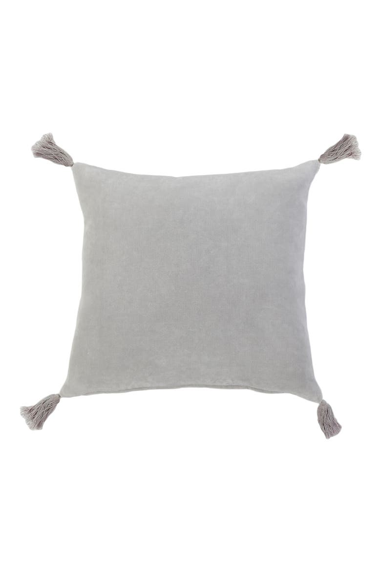Bianca Accent Pillow, Main, color, LIGHT GREY