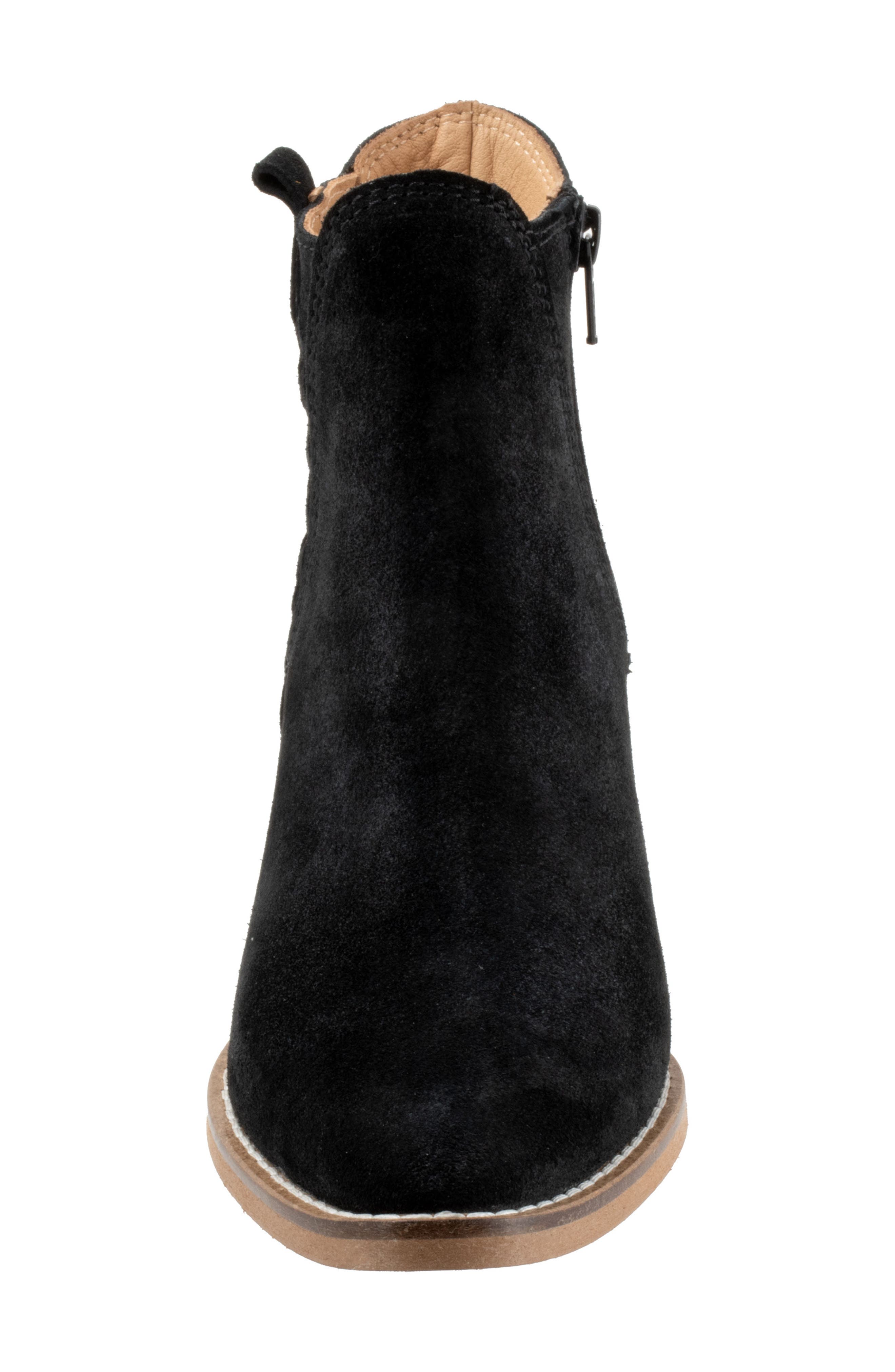 Bueno Veronika Bootie, Alternate, color, Black Suede