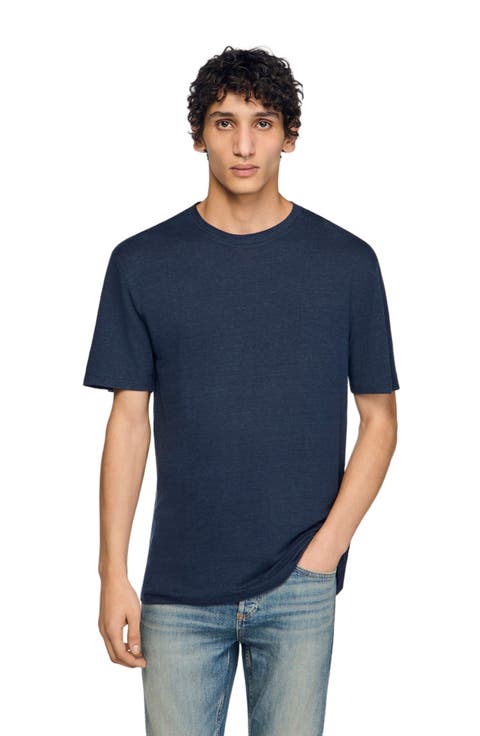 Certified linen T-shirt