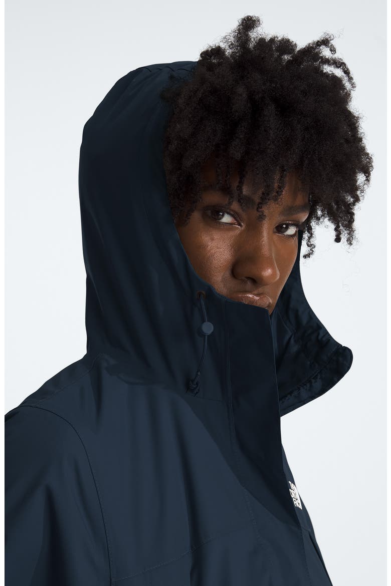 Antora Waterproof Hooded Rain Parka, Alternate, color, SUMMIT NAVY