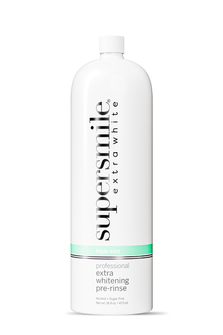 Professional Extra Whitening Pre-Rinse 16oz - Triple Mint, Main, color, White
