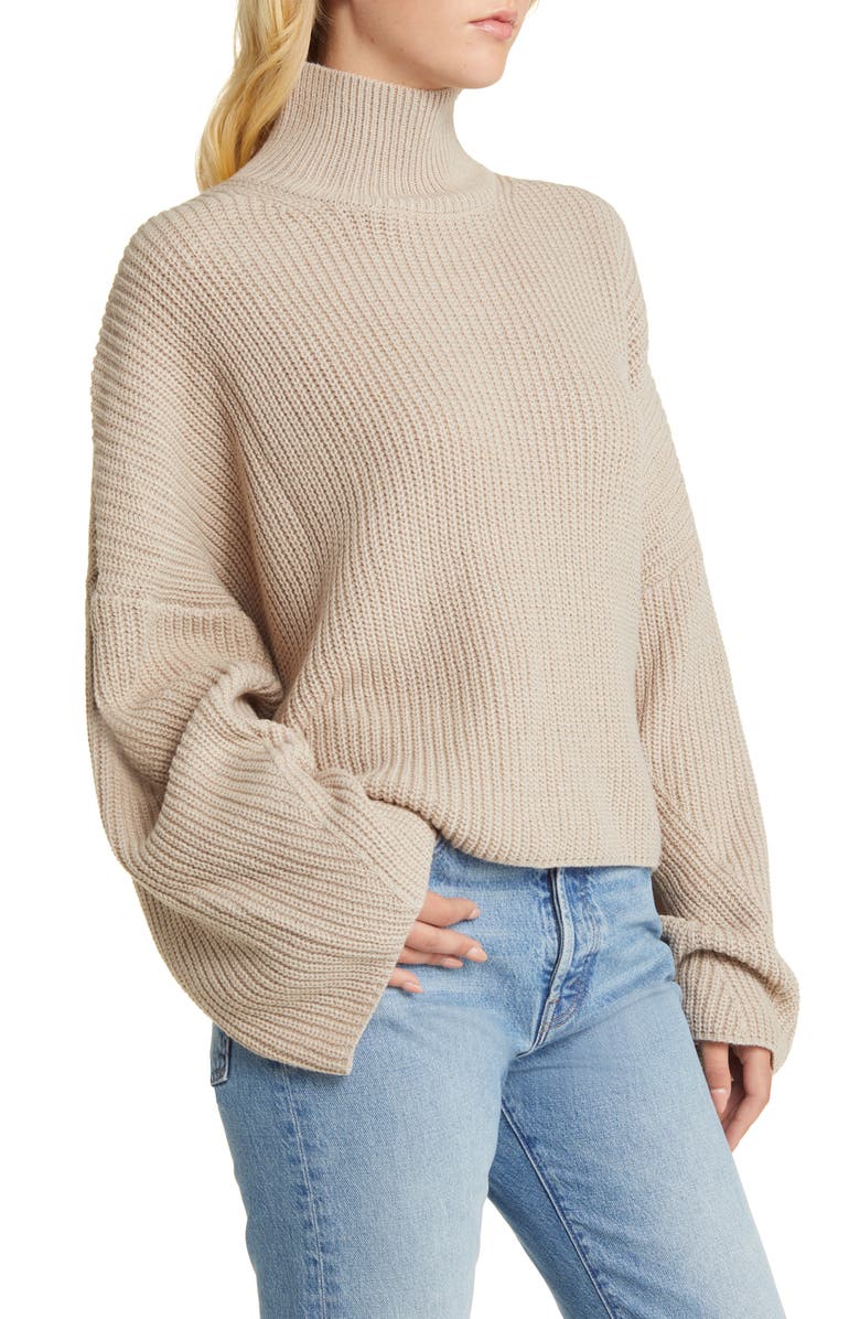 Topshop Drop Shoulder Sweater, Alternate, color,