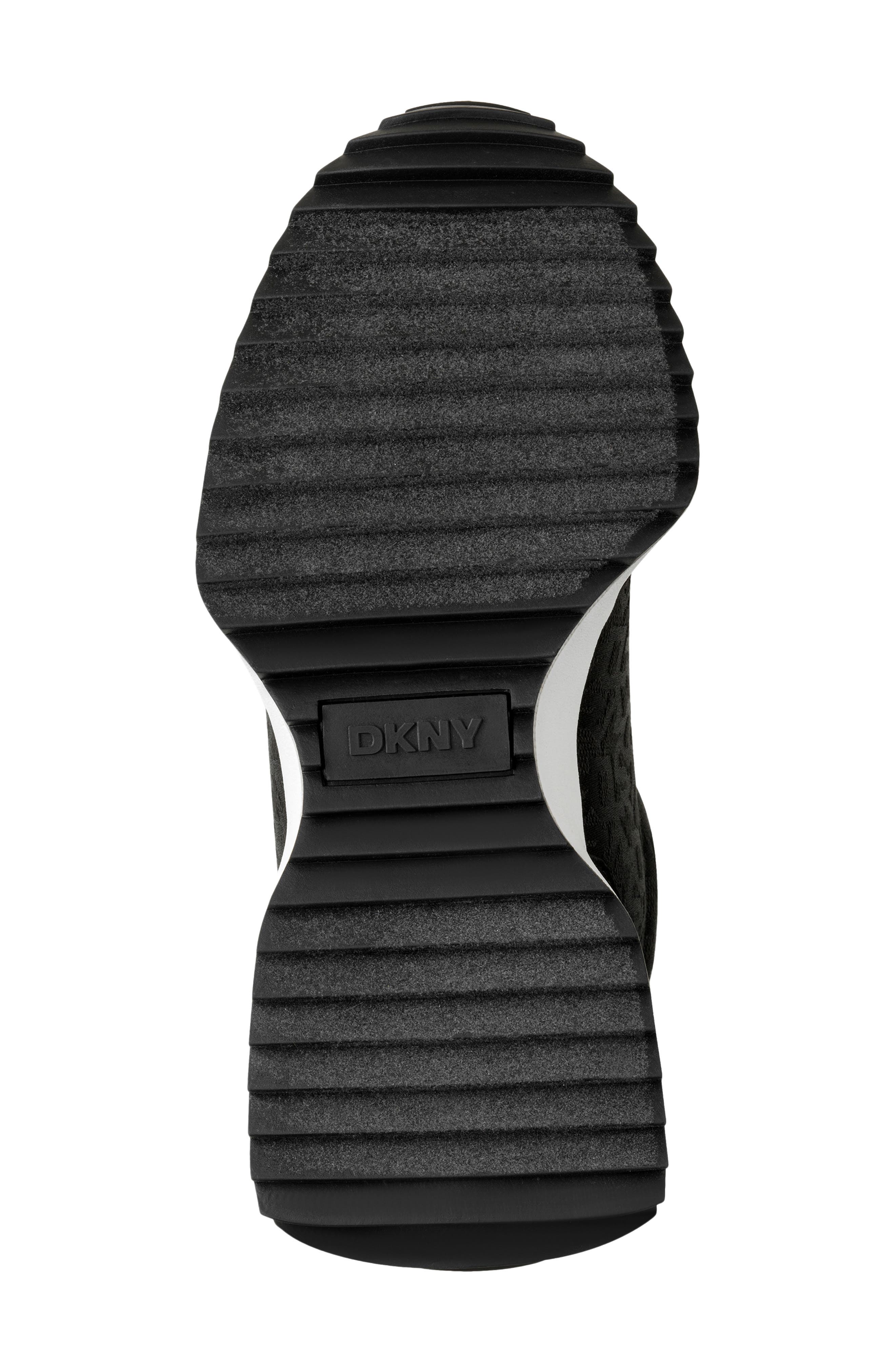 DKNY Naples Sneaker, Alternate, color, Black