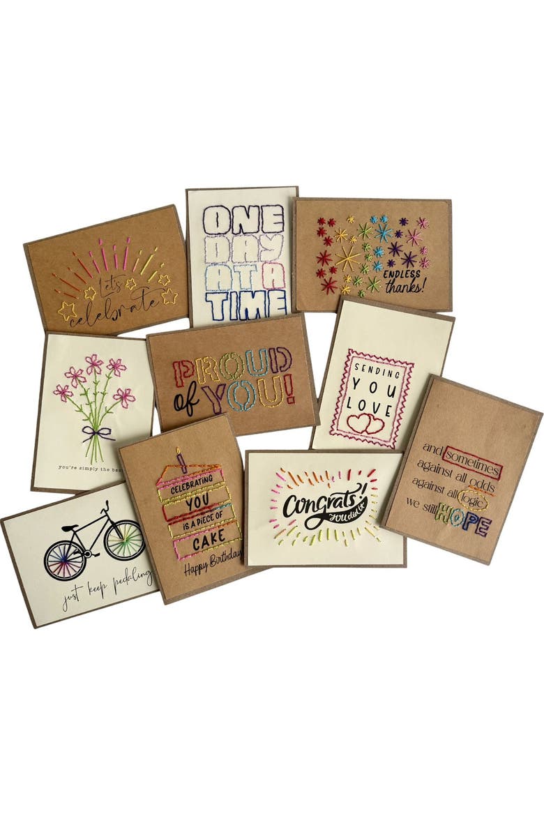 Bestseller Variety Pack - 10 Greeting Cards, Main, color, Multicolor