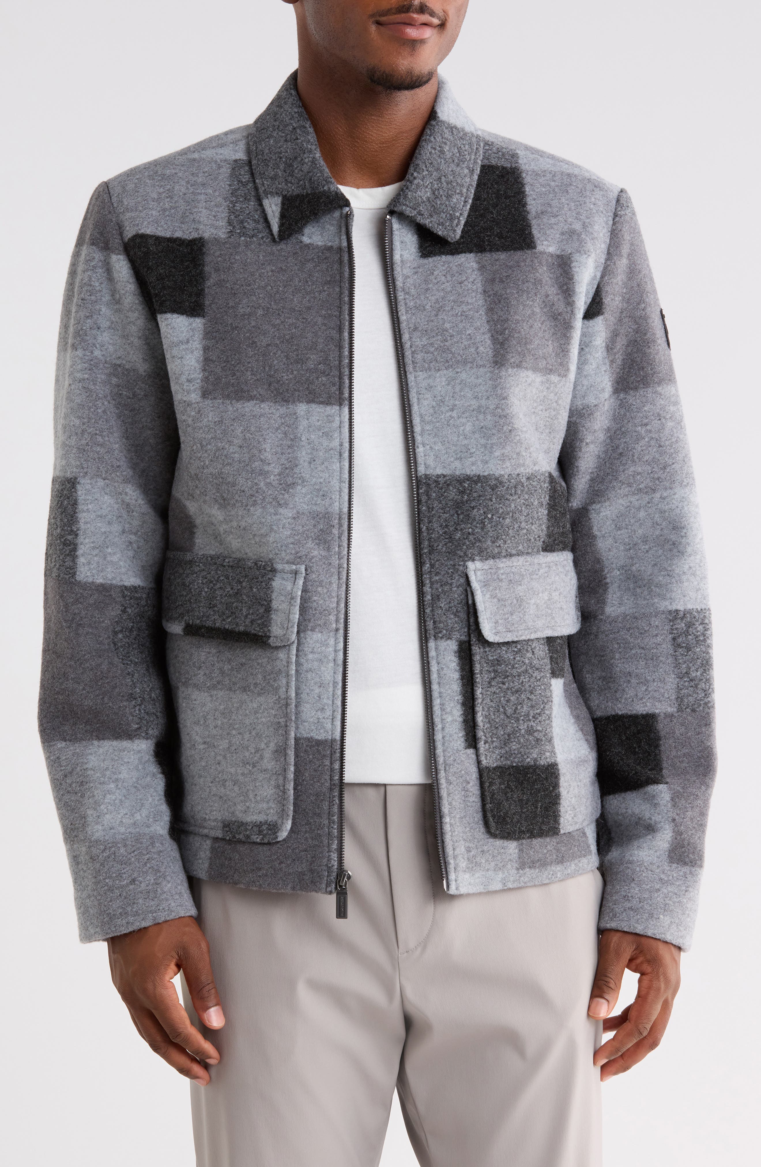 Elias Boiled Wool Jacket