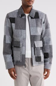Hunter Elias Boiled Wool Jacket