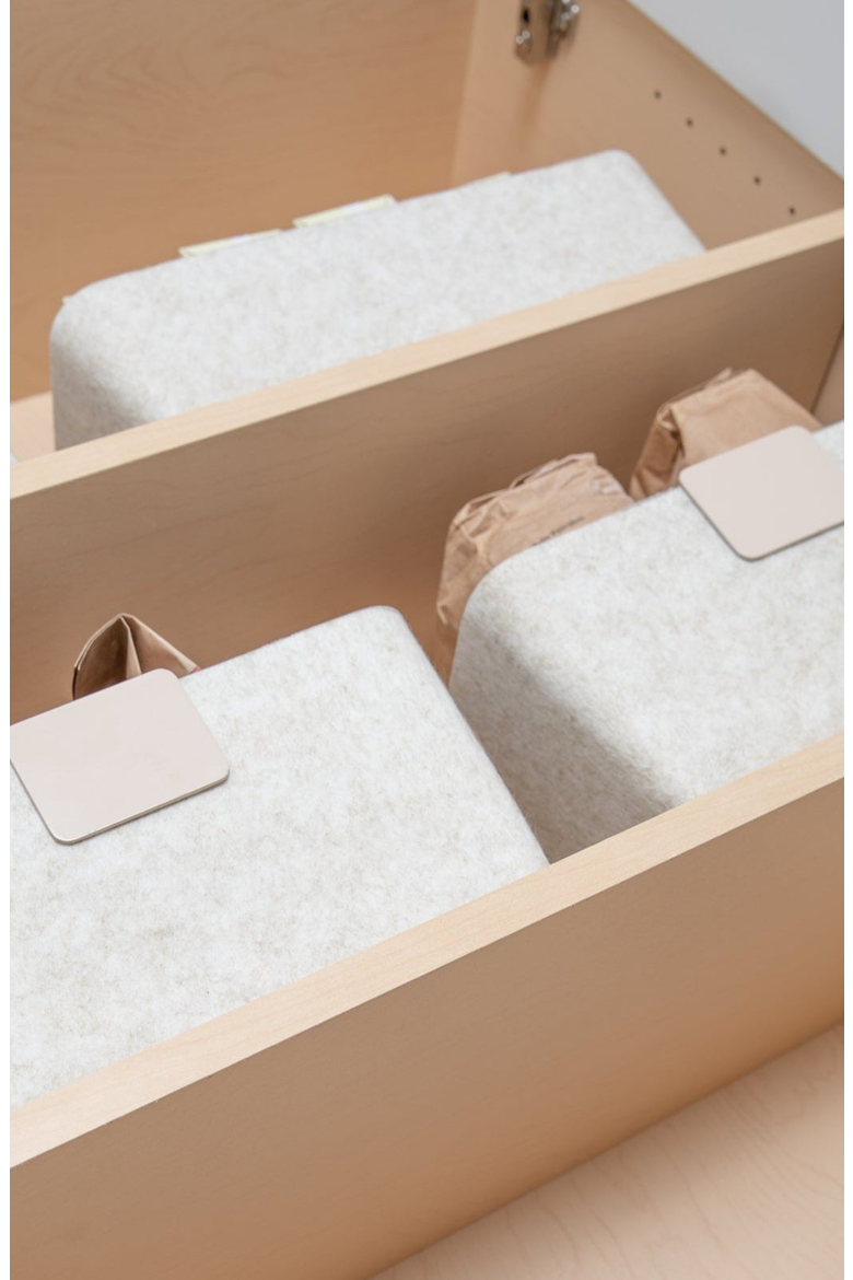 Label Clips, Alternate, color, Stone