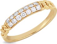 Bony Levy Varda 18K Yellow Gold Diamond Stackable Ring