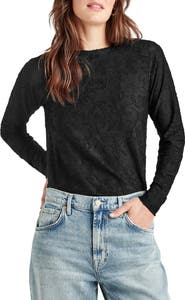 Splendid Cecelia Floral Long Sleeve Top