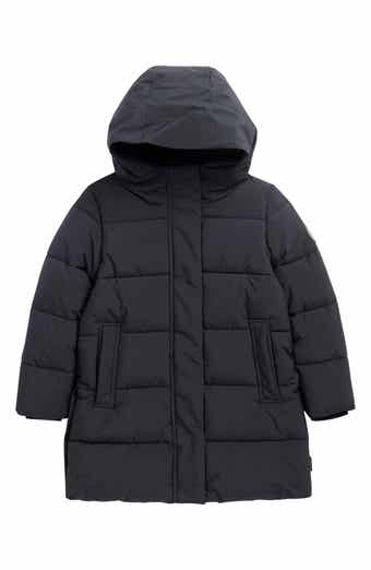 Kids' Trini Channel Quilted Hooded Puffer Jacket