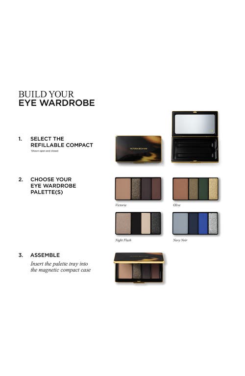 Victoria Beckham Refillable Eye Wardrobe Compact Case In No Color