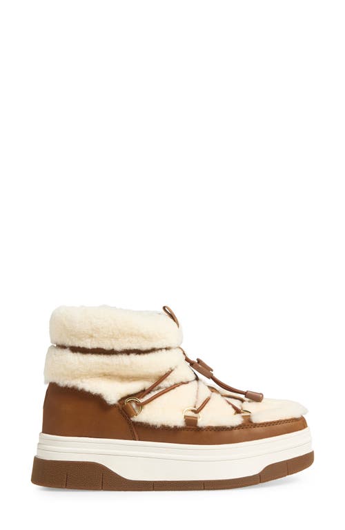 PAJAR PAJAR JANIE WATERPROOF FAUX SHEARLING PLATFORM BOOTIE 